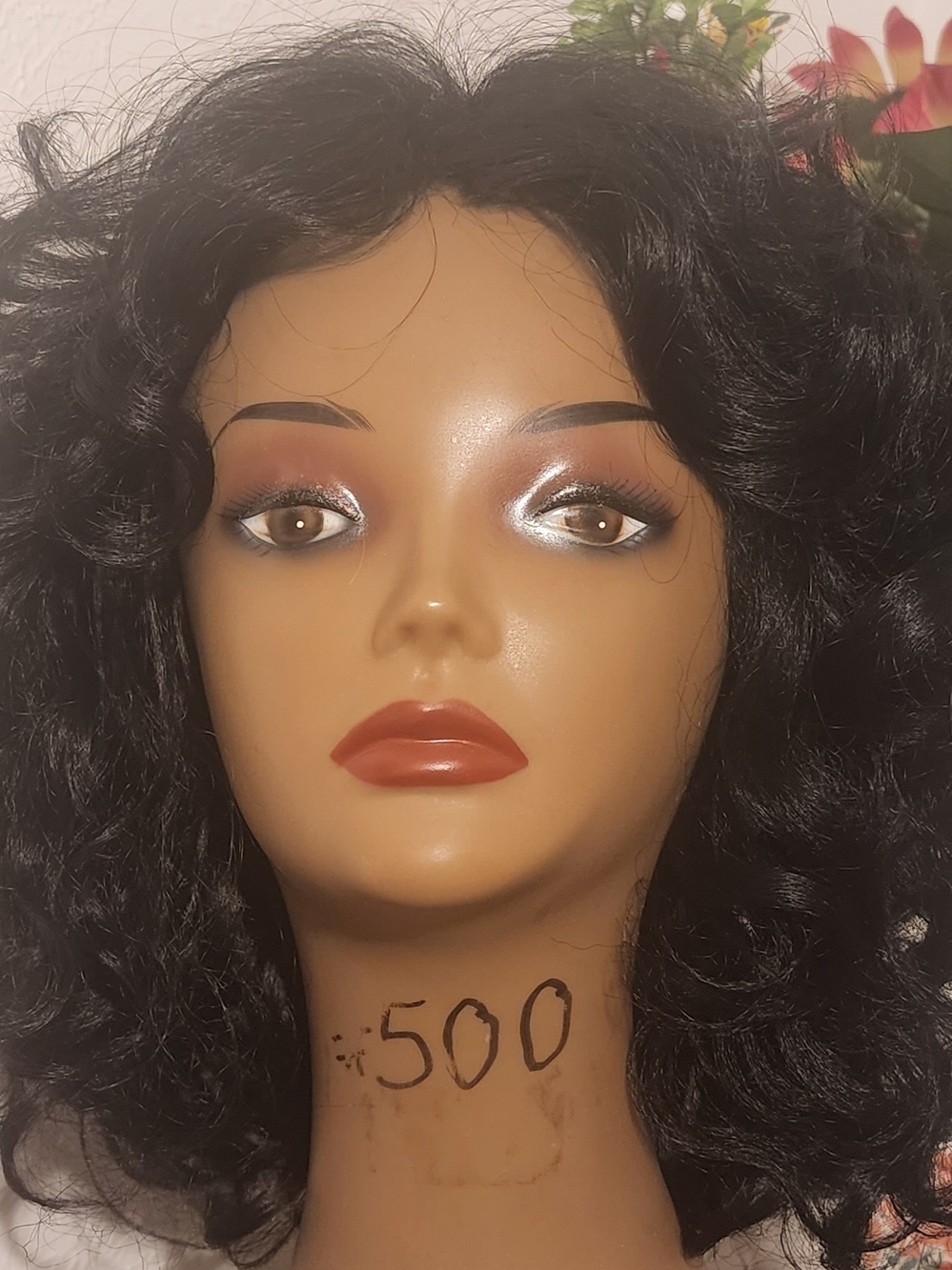 New Born Free Black Short Curly Women’s Wig - Elegant Everyday Style
